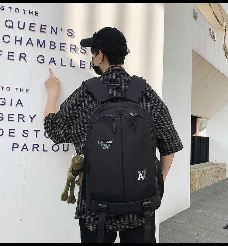 BB892 Personalized backpack casual super large capacity multifunctional men's student fashion schoolbag
BB892 Personalized backpack casual super large capacity multifunctional men's student fashion schoolbag