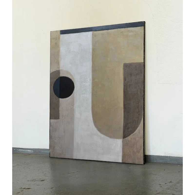 Hand-Painted Simple Color Block Geometric Abstract Painting Northern European-Style Light Luxury Villa Painting Aluminum Alloy P
Hand-Painted Simple Color Block Geometric Abstract Painting Northern European-Style Light Luxury Villa Painting Aluminum Alloy P