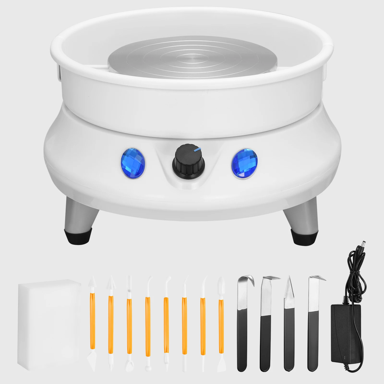 Electric Pottery Wheel Machine Pottery Machine 13cm Pottery Plate For Ceramic Working Clay Crafts DIY Hand Tools
Electric Pottery Wheel Machine Pottery Machine 13cm Pottery Plate For Ceramic Working Clay Crafts DIY Hand Tools