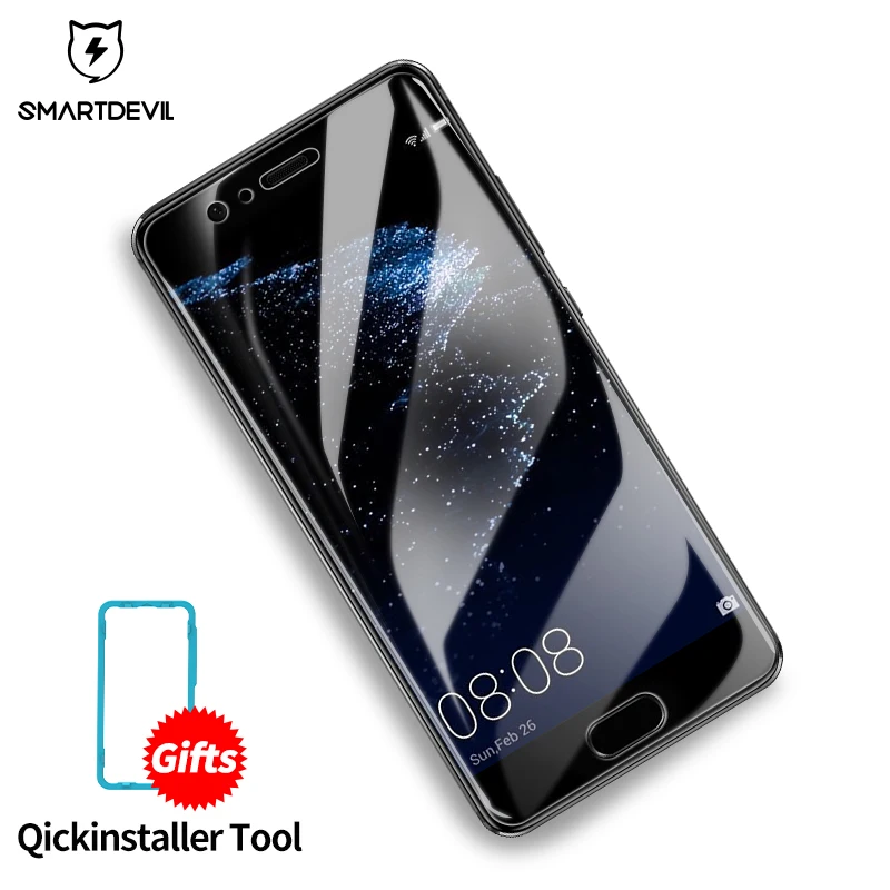 Защитная пленка для экрана SmartDevil 2.5D 9H Huawei Ascend P8 P9 P10 P9Plus P10Plus взрывозащищенное