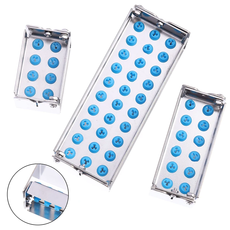 8/12/30 Hole Needle Sterilizing Rack Dental Sterilization Box Endodontium Sterilization Box Dental Instrument Autoclavable Box
8/12/30 Hole Needle Sterilizing Rack Dental Sterilization Box Endodontium Sterilization Box Dental Instrument Autoclavable Box