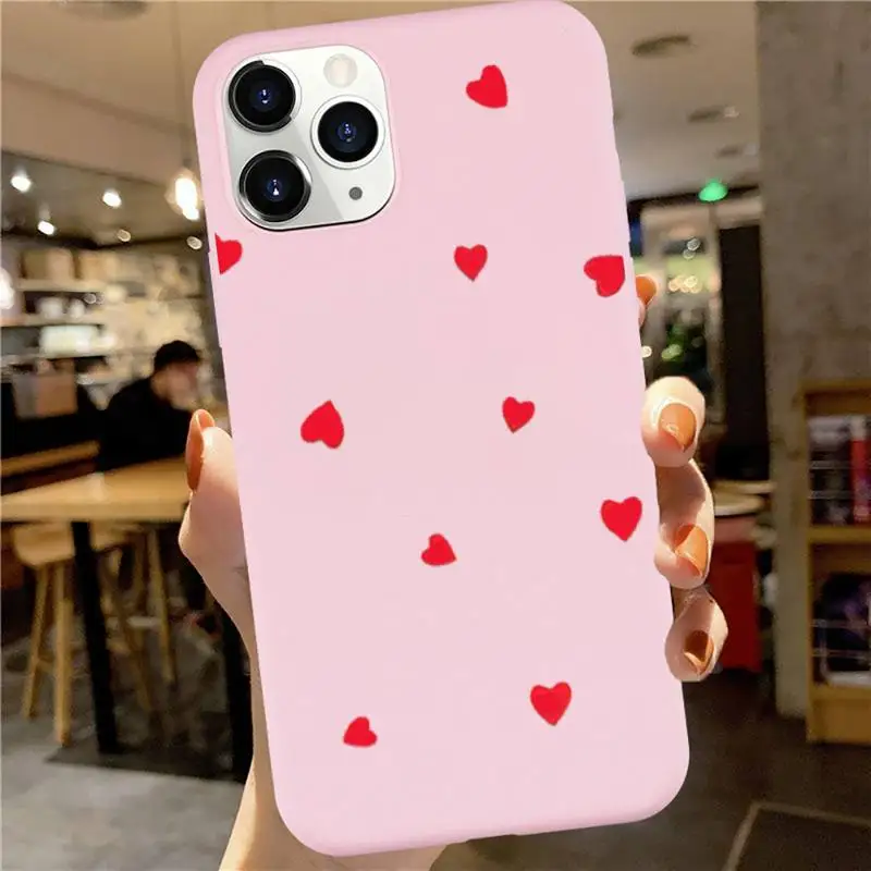 Polka Dot Love Heart high quality Phone Case funda funda Candy Color for iPhone 6 7 8 11 12 s mini pro X XS XR MAX Plus
Polka Dot Love Heart high quality Phone Case funda funda Candy Color for iPhone 6 7 8 11 12 s mini pro X XS XR MAX Plus