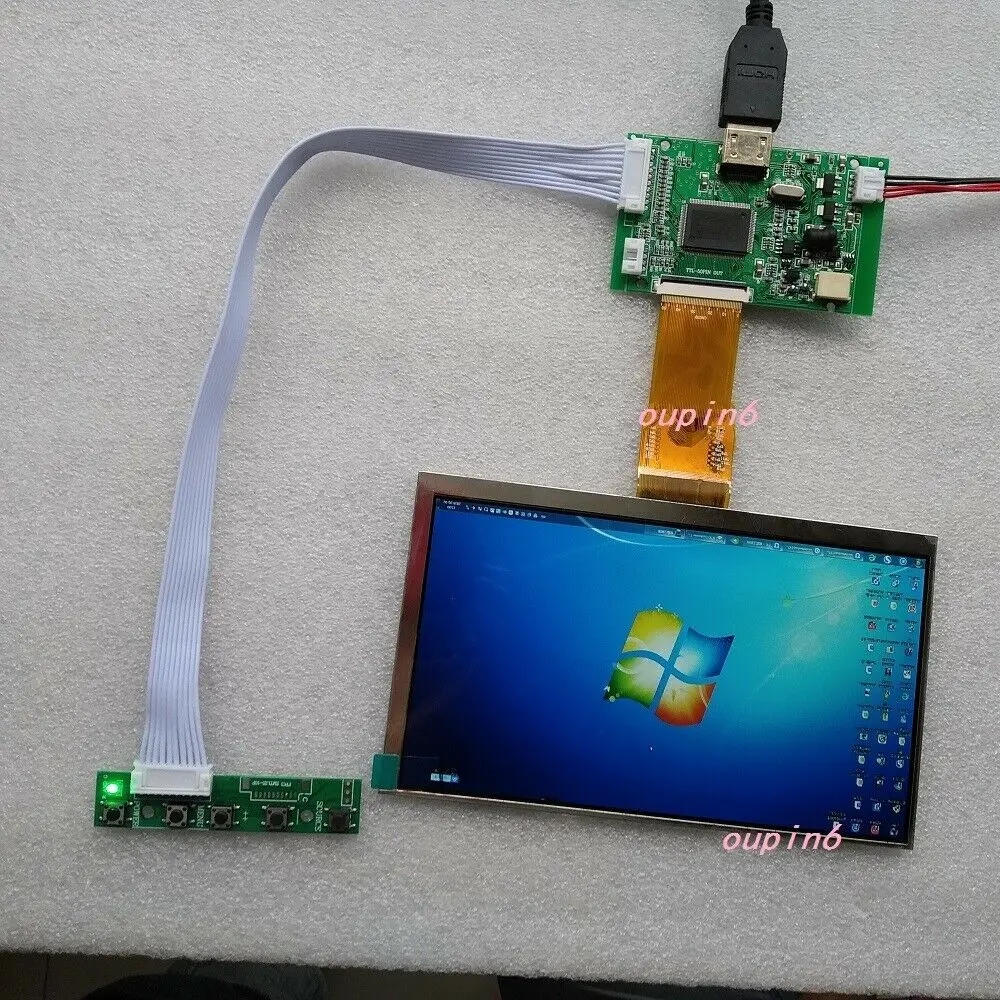 VGA 2AV набор для платы ЖК контроллер с 5 "ЖК монитор 800*480 Панель Экран
