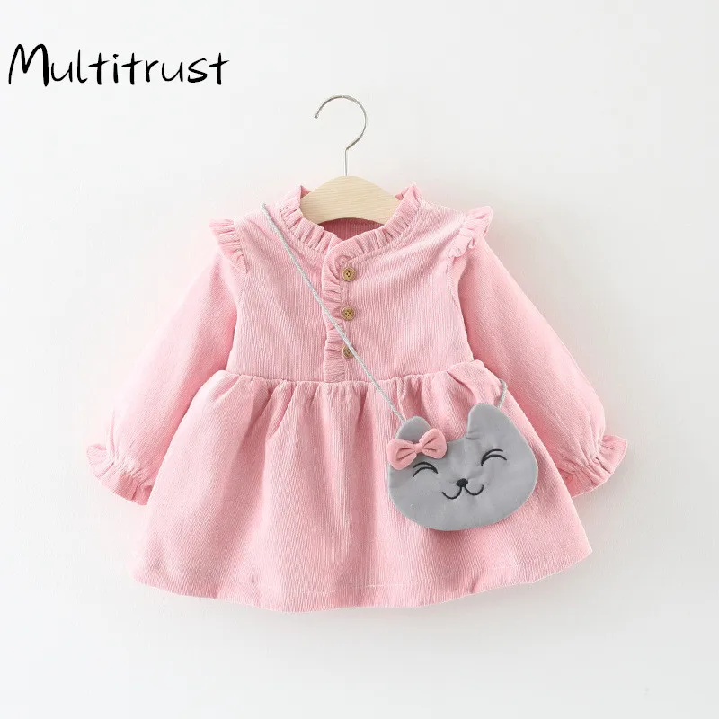 Baby Girl Dress With Cartoon Cat Bag Infant Clothes Suit For Girl Clothing Princess Party Christmas Dresses Baby Autumn Dress
Baby Girl Dress With Cartoon Cat Bag Infant Clothes Suit For Girl Clothing Princess Party Christmas Dresses Baby Autumn Dress