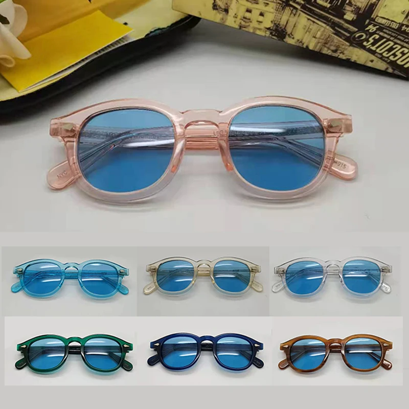 Johnny Depp Glasses Night Vision LEMTOSH Sunglasses Driving Men Women Round Blue Polarized Sun Glasses ZOLMAN Oculos Masculino
Johnny Depp Glasses Night Vision LEMTOSH Sunglasses Driving Men Women Round Blue Polarized Sun Glasses ZOLMAN Oculos Masculino