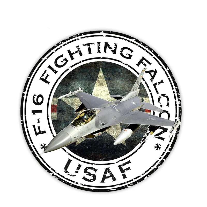 14cm USA F-16 Fighting Falcon USAF U.S.A.F. Military Seal Sticker Round Flag Laptop Book Motorcycle Helmet Door
14cm USA F-16 Fighting Falcon USAF U.S.A.F. Military Seal Sticker Round Flag Laptop Book Motorcycle Helmet Door
