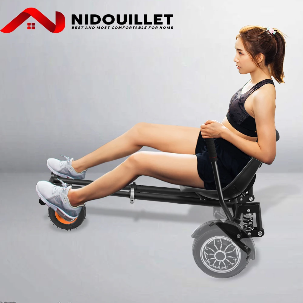 Nidouillet Hoverkart For Hoverboard Kart Black With Double Shock Absorber Adjustable Seat Suitable For Children And Adults
Nidouillet Hoverkart For Hoverboard Kart Black With Double Shock Absorber Adjustable Seat Suitable For Children And Adults