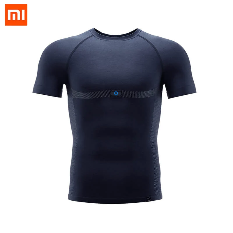 New Xiaomi Mijia Sports T-Shirt Short Sleeve Washable Comfortable Smart ADI ECG Heart Rate Chip Monitor Ponitors For Men Clothes
New Xiaomi Mijia Sports T-Shirt Short Sleeve Washable Comfortable Smart ADI ECG Heart Rate Chip Monitor Ponitors For Men Clothes