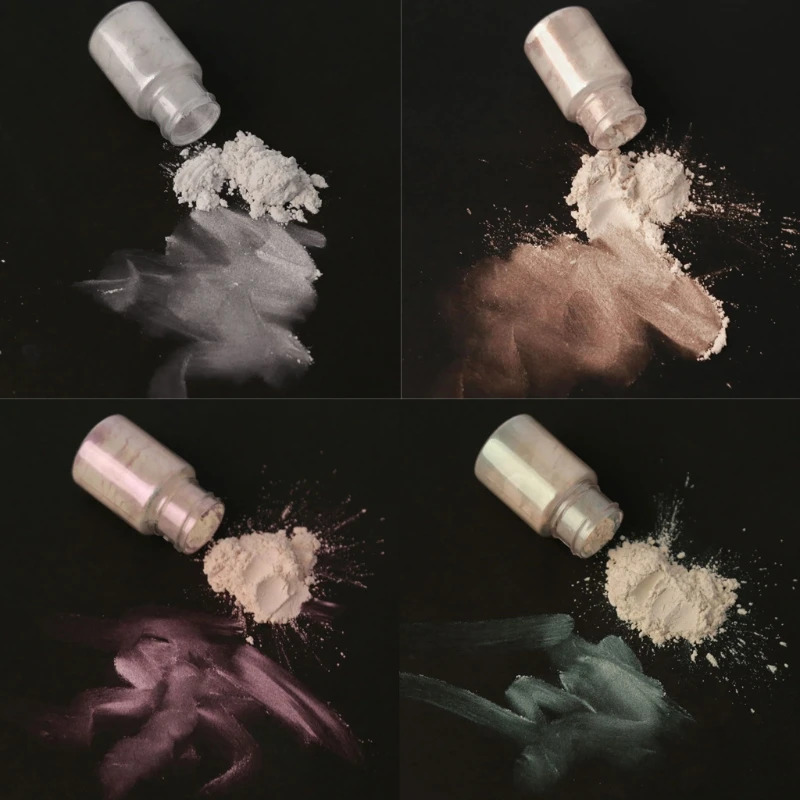 

50Colors Pigments Brilliant Mica Powder Kit Epoxy Resin Colorant Makeup Bath Bomb Soap Candle Making Powder Pigment Kit dropship