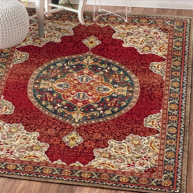 Large Rugs Carpets For Home Living Room 160X230 American European Court Luxury Red Carpets Sofa Coffee Table Floor Mat Non-Slip
Large Rugs Carpets For Home Living Room 160X230 American European Court Luxury Red Carpets Sofa Coffee Table Floor Mat Non-Slip