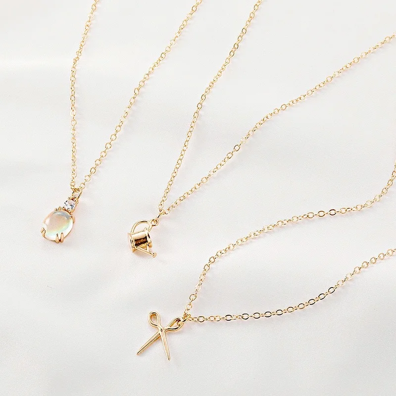 Beads Necklace Women Scissors Necklaces Woman Chain Pendant Simple Jewelry Unisex Gold Color Trendy Sweet Zinc Alloy Naszyjnik
Beads Necklace Women Scissors Necklaces Woman Chain Pendant Simple Jewelry Unisex Gold Color Trendy Sweet Zinc Alloy Naszyjnik