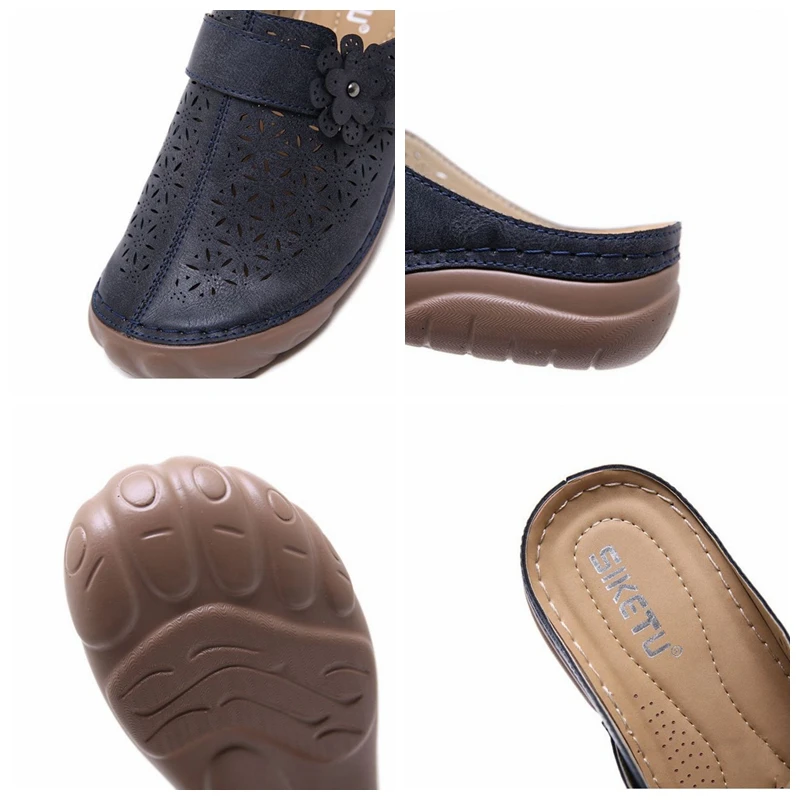 REAVE CAT Woman Summer Sandals For Lady Hollow Wedge Comfy Soft Floral Women Sandals Casual Beach Slip-on Slippers Plus Size 44
REAVE CAT Woman Summer Sandals For Lady Hollow Wedge Comfy Soft Floral Women Sandals Casual Beach Slip-on Slippers Plus Size 44