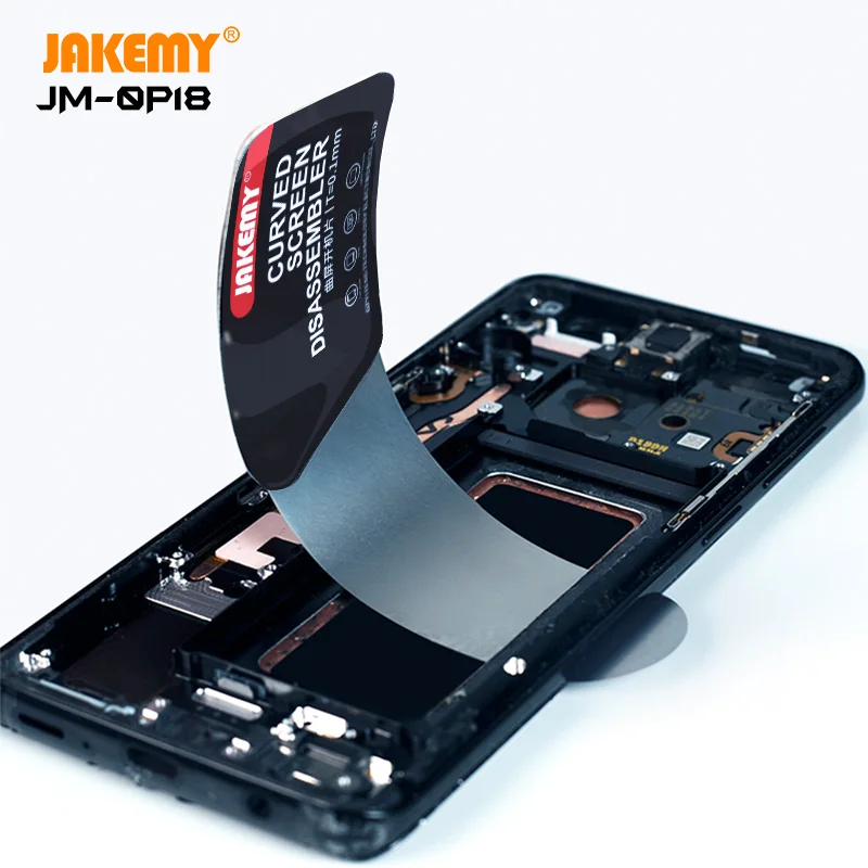 

JAKEMY OP18 Curved Screen Disassemble Blade 0.1 mm Safe Disassembly Tool for Curved Screen Mobile Phone