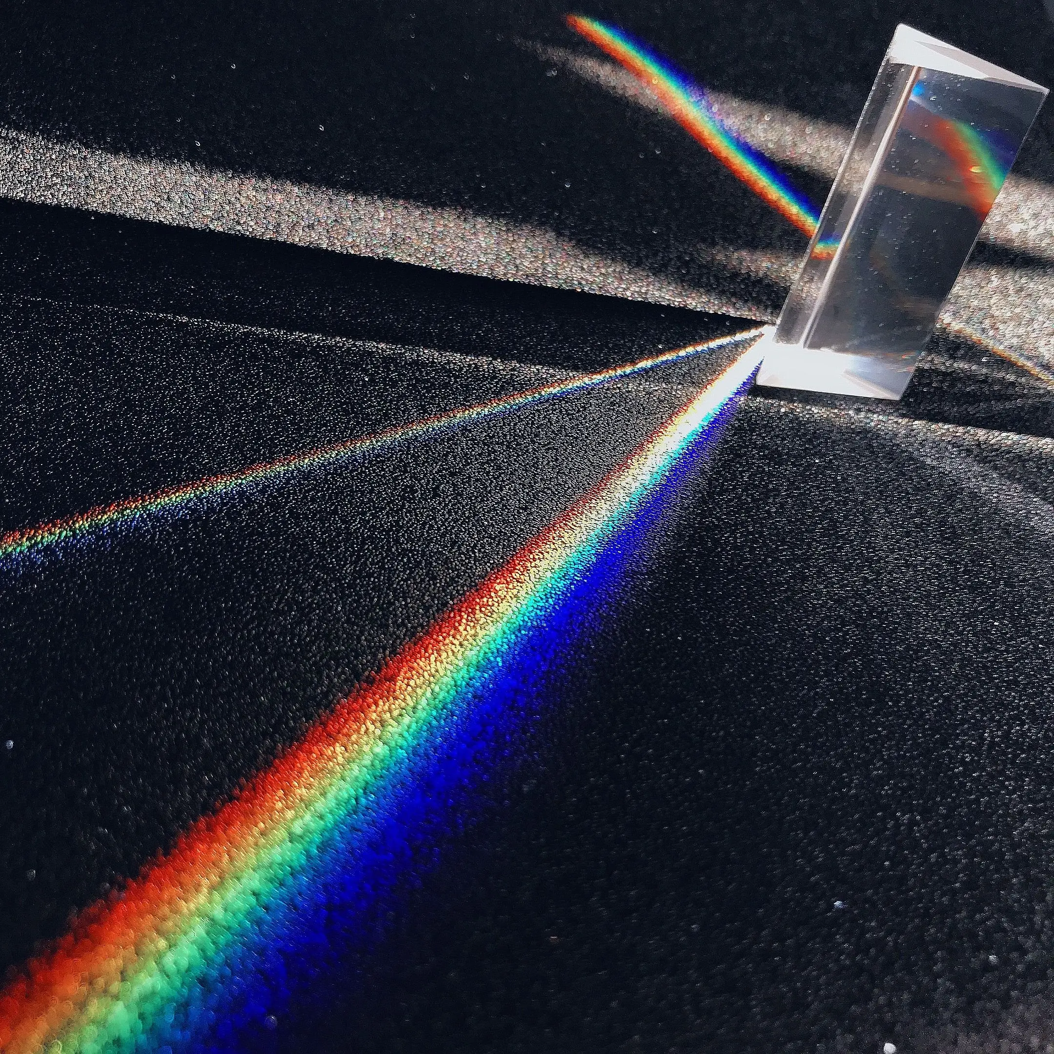 25*25*80MM Triangular Prism BK7 Optical Prisms Glass Physics Teaching Refracted Light Spectrum Rainbow Children Students Present
25*25*80MM Triangular Prism BK7 Optical Prisms Glass Physics Teaching Refracted Light Spectrum Rainbow Children Students Present