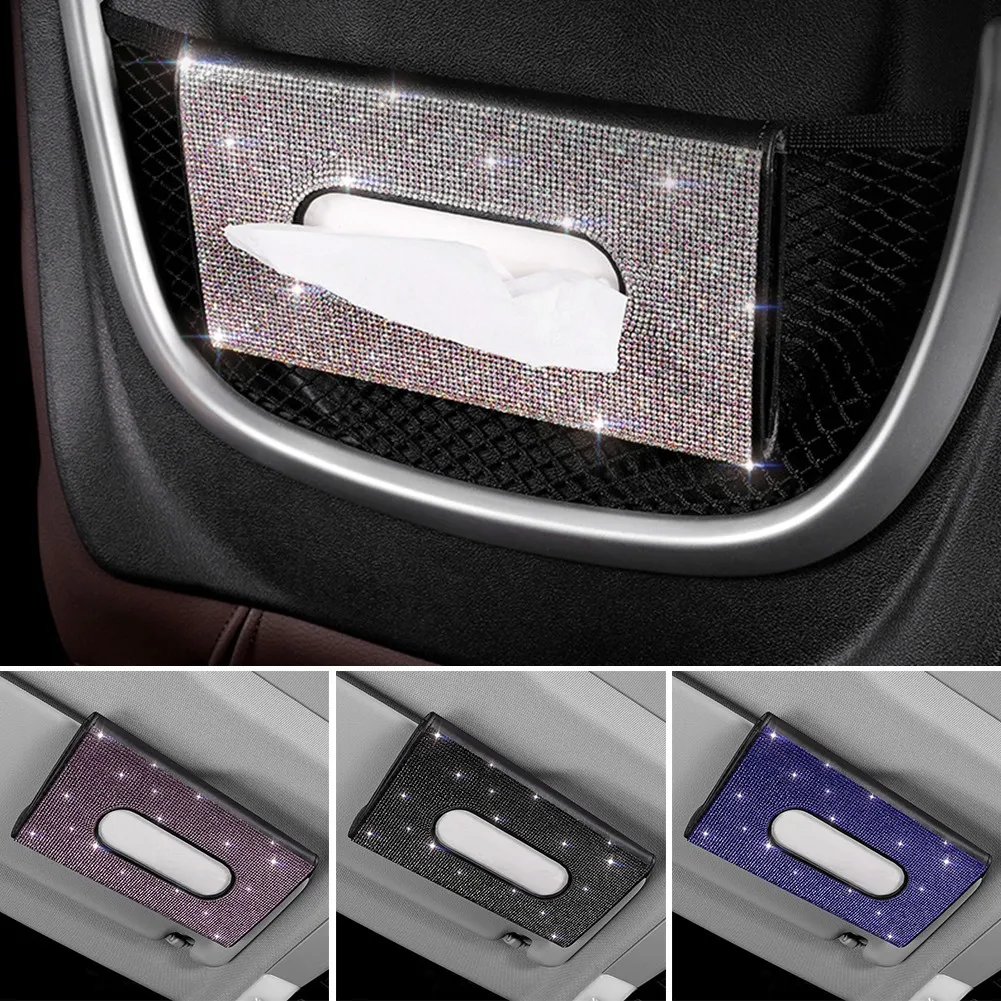 1PC Crystal PU Tissue Box Cover Napkin Paper Holder For Car Sun Visor Universal Tissue Box For Most Car Sun Visor Goggles
1PC Crystal PU Tissue Box Cover Napkin Paper Holder For Car Sun Visor Universal Tissue Box For Most Car Sun Visor Goggles