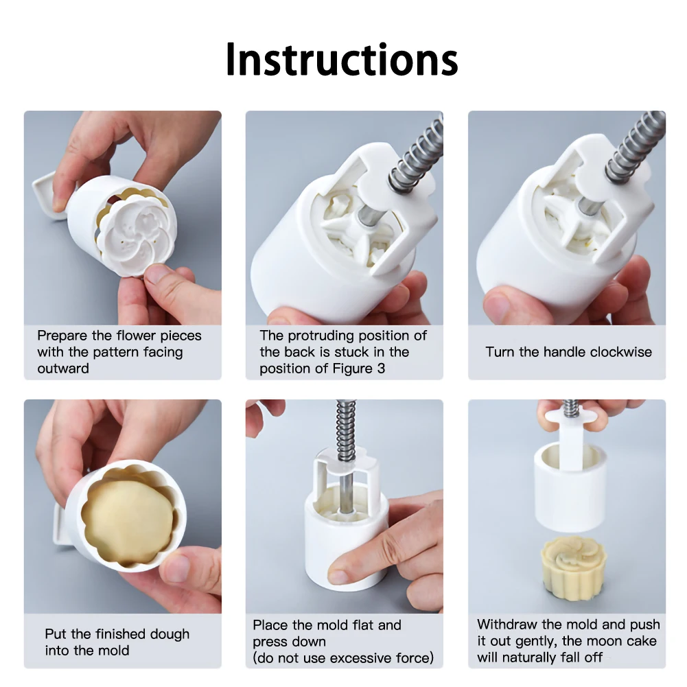 DIY Cookie Moon Cake Mold Cutter Set Cookie Stamp Chocolate Hand Pressure Round Square 4 Pcs Moon Cake Mold Set
DIY Cookie Moon Cake Mold Cutter Set Cookie Stamp Chocolate Hand Pressure Round Square 4 Pcs Moon Cake Mold Set