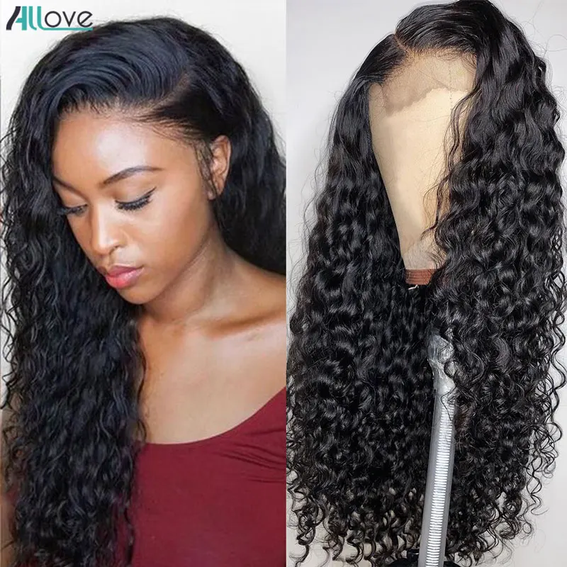 Allove Brazilian Water Wave Wig 13X4 Lace Front Human Hair Wigs Pre Plucked Natural Hairline 180 250 Density Lace Wig For Women
Allove Brazilian Water Wave Wig 13X4 Lace Front Human Hair Wigs Pre Plucked Natural Hairline 180 250 Density Lace Wig For Women