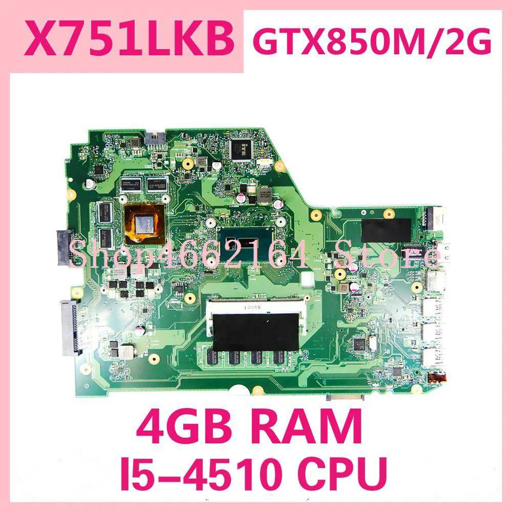 Материнская плата X751LK с процессором I5-4510, 4 Гб ОЗУ, материнская плата X751LK GTX850M/2G Материнская плата ASUS X751LK X751LKB X751L A751L
Материнская плата X751LK с процессором I5-4510, 4 Гб ОЗУ, материнская плата X751LK GTX850M/2G Материнская плата ASUS X751LK X751LKB X751L A751L