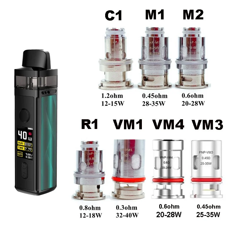 Hongxingjia PnP Coil VM1 C1 R1 M2 VM4 VM5 VM6 RBA R2 Pod Tank Coil For Voopoo Vinci X R Air Drag Mini Mod PNP Pod Tank Coil
Hongxingjia PnP Coil VM1 C1 R1 M2 VM4 VM5 VM6 RBA R2 Pod Tank Coil For Voopoo Vinci X R Air Drag Mini Mod PNP Pod Tank Coil