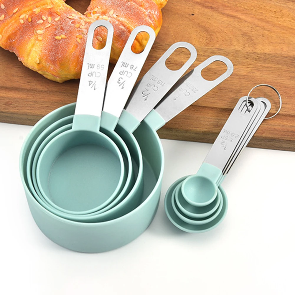 8pcs Multi Purpose Measuring Spoon With Stainless Steel Handle Measuring Plastic Cup Set Baking Measuring Tools Kitchen Gadgets
8pcs Multi Purpose Measuring Spoon With Stainless Steel Handle Measuring Plastic Cup Set Baking Measuring Tools Kitchen Gadgets