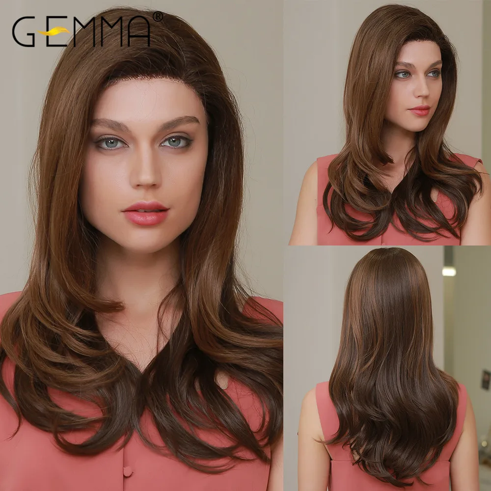GEMMA Long Wavy Brown Black Ombre Lace Part Wigs for Women Side Part Synthetic Lace Wigs for Daily Cosplay Party Use Hair
GEMMA Long Wavy Brown Black Ombre Lace Part Wigs for Women Side Part Synthetic Lace Wigs for Daily Cosplay Party Use Hair