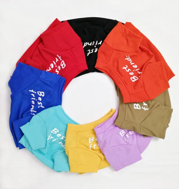 French Bulldog Letters Printed Dog Shirts Round Neck Cotton Dog T-shirt Soft Pet Apparel Puppy Sweatshirt Clothes for Small Dogs
French Bulldog Letters Printed Dog Shirts Round Neck Cotton Dog T-shirt Soft Pet Apparel Puppy Sweatshirt Clothes for Small Dogs