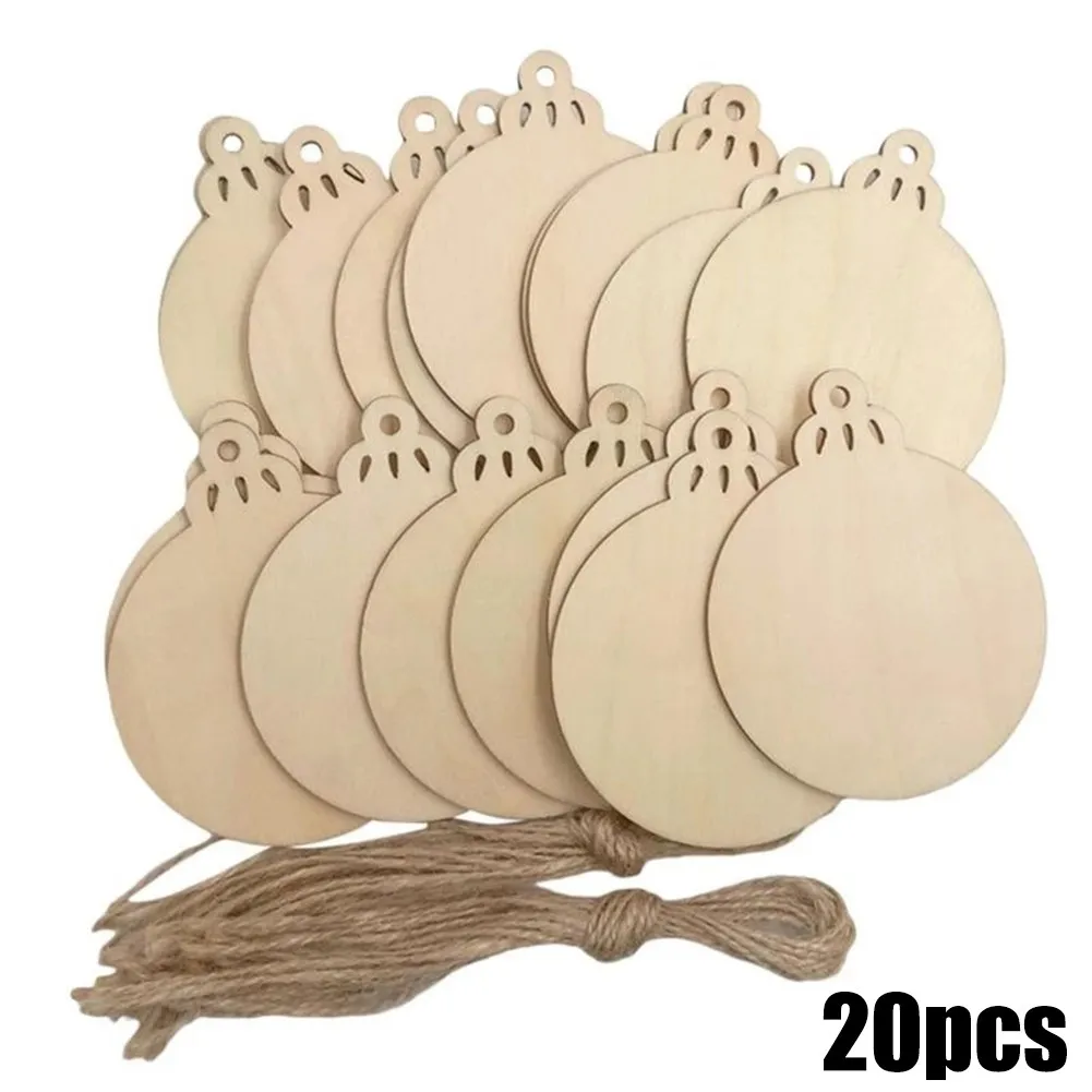 20pcs Wooden Blank Craft Christmas Bauble Xmas Hanging Decorations Gift With String Round Balls Wood Chips Xmas Deco Outdoor
20pcs Wooden Blank Craft Christmas Bauble Xmas Hanging Decorations Gift With String Round Balls Wood Chips Xmas Deco Outdoor