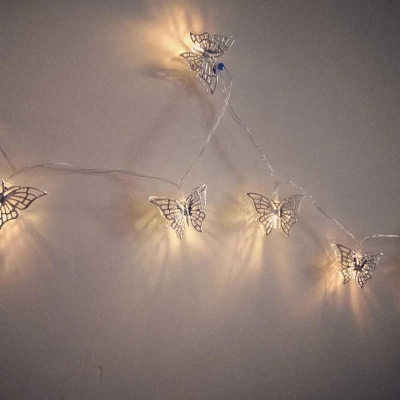 LED Cell Box White Butterfly Lighting Chain Holiday Window Ornamental Festoon Lamp Pendant
LED Cell Box White Butterfly Lighting Chain Holiday Window Ornamental Festoon Lamp Pendant