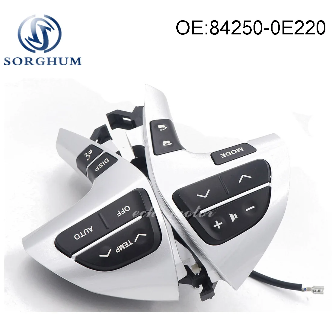 84250-0E220 Steering Wheel Audio Control Switch For Toyota Hilux Vigo Highlander
84250-0E220 Steering Wheel Audio Control Switch For Toyota Hilux Vigo Highlander