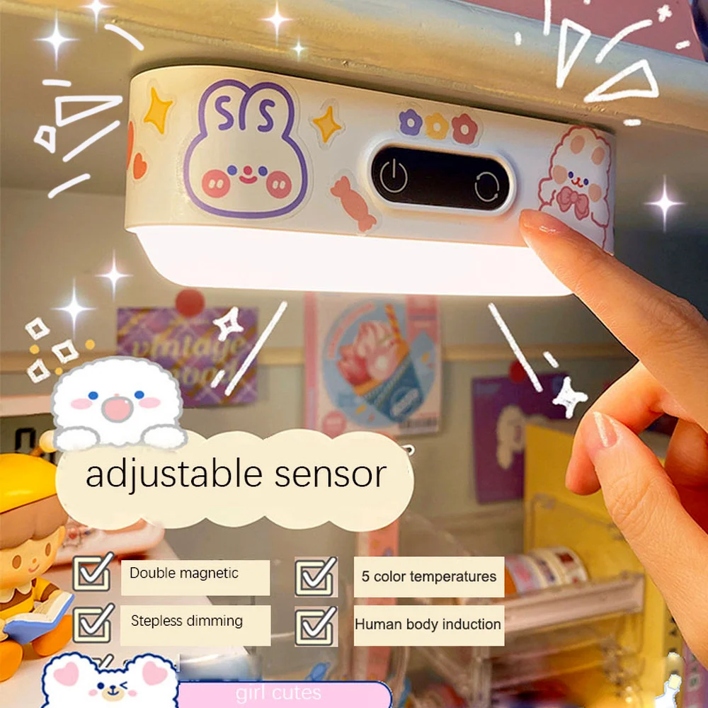 LED Adsorption Bedside Light Creative Night Light Dormitory Induction Desktop Ornaments Bedroom Light Student Learning Desk Lamp
LED Adsorption Bedside Light Creative Night Light Dormitory Induction Desktop Ornaments Bedroom Light Student Learning Desk Lamp