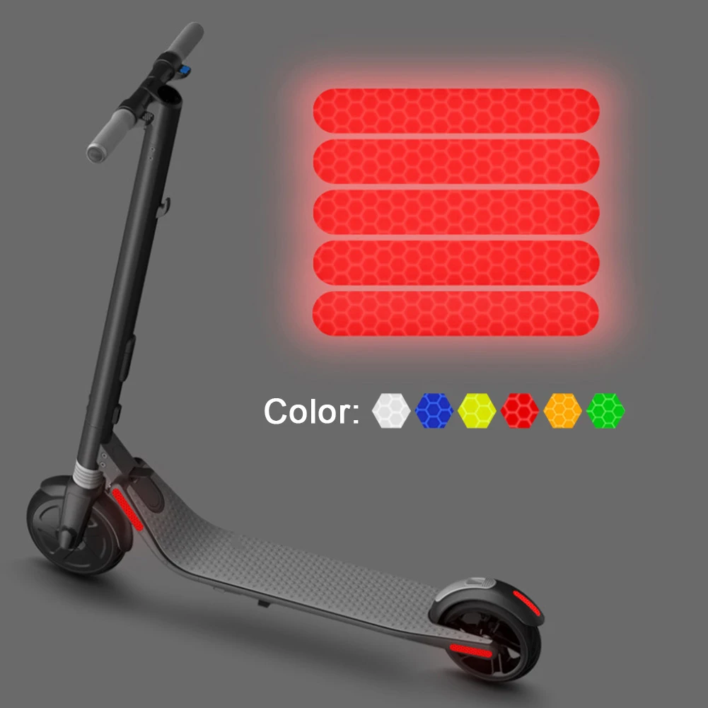 5Pcs Reflective Stickers For Ninebot ES1 ES2 ES3 ES4 E22 E25 Series Electric Scooter 6 Colors PVC Stickers Scooter Accessories
5Pcs Reflective Stickers For Ninebot ES1 ES2 ES3 ES4 E22 E25 Series Electric Scooter 6 Colors PVC Stickers Scooter Accessories
