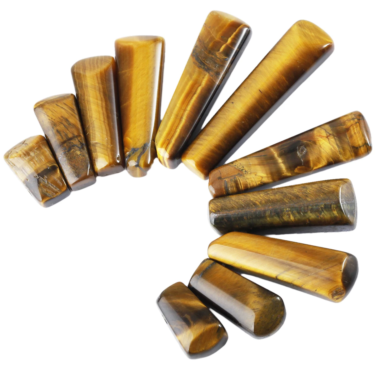 TUMBEELLUWA 11pcs Irregular Natural Black Stripes Agate Tiger's Eye Stone Beads Top Drilled Reiki Charms For Jewelry Making DIY
TUMBEELLUWA 11pcs Irregular Natural Black Stripes Agate Tiger's Eye Stone Beads Top Drilled Reiki Charms For Jewelry Making DIY