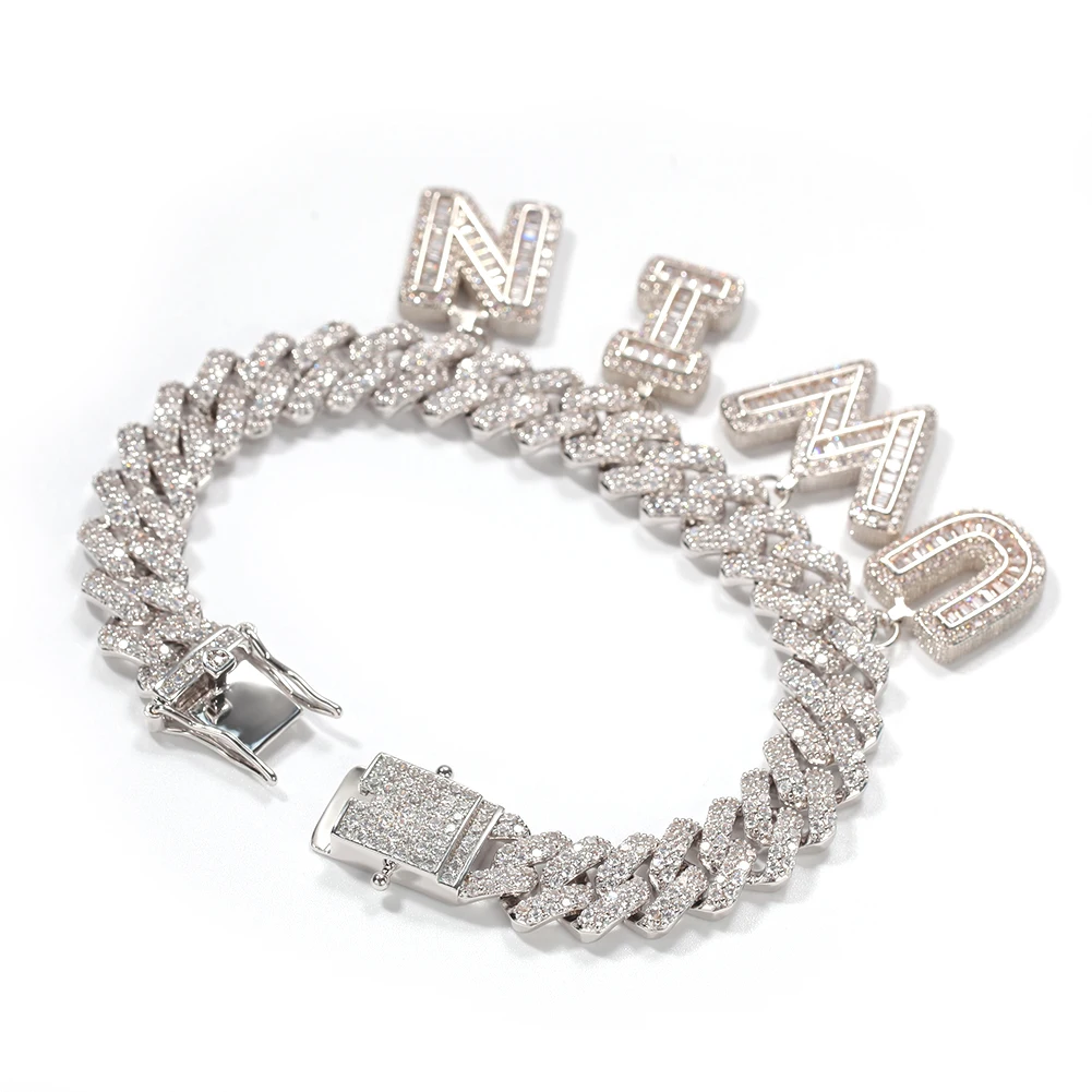 Hip Hop Jewelry High Quality12mm Cubic Zirconia Miami Cuban Link Necklace With Initial Charms Letters Micro Paved Cuban Chains
Hip Hop Jewelry High Quality12mm Cubic Zirconia Miami Cuban Link Necklace With Initial Charms Letters Micro Paved Cuban Chains