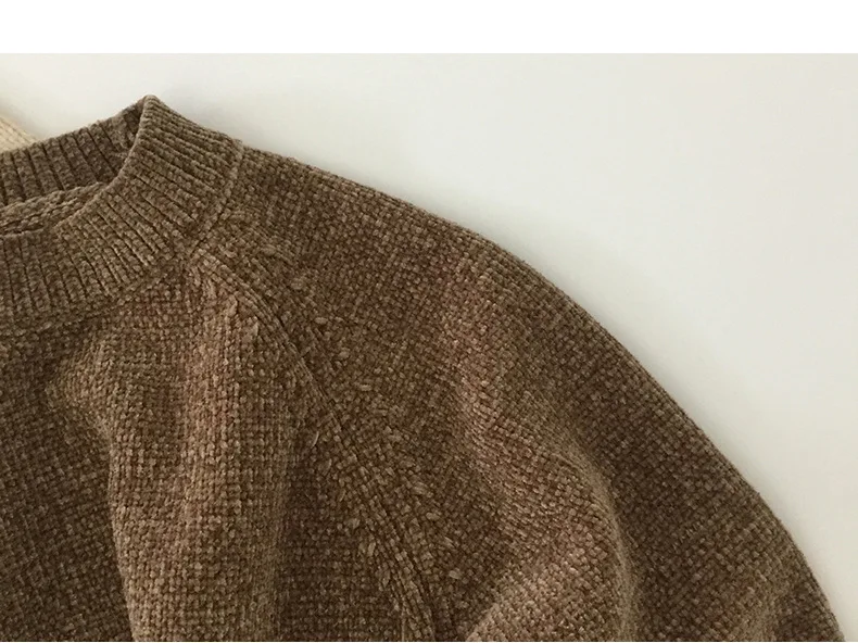 Spring Korean children's clothing forest bottoming shirt middle and small children's pullover chenille round neck brown pullover
Spring Korean children's clothing forest bottoming shirt middle and small children's pullover chenille round neck brown pullover