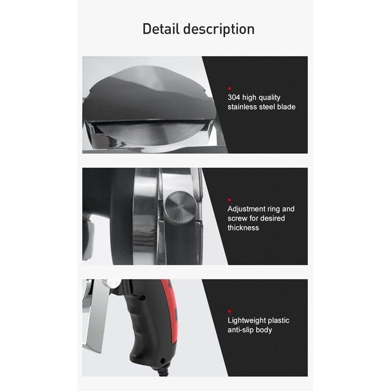 Electric Kebab Slicer Shawarma Cutter Roast Meat Knife Commercial Handheld BBQ Beaf Cutting Machine Gyro Knife
Electric Kebab Slicer Shawarma Cutter Roast Meat Knife Commercial Handheld BBQ Beaf Cutting Machine Gyro Knife