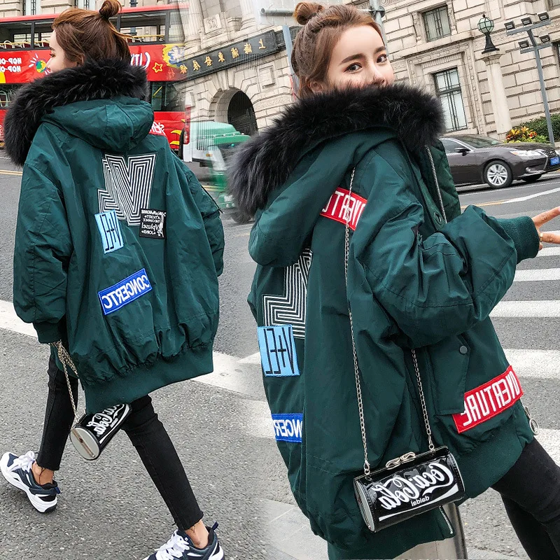 cotton padded women 2020 new thin medium length cotton padded jacket with thickened large wool collar and hooded cotton
cotton padded women 2020 new thin medium length cotton padded jacket with thickened large wool collar and hooded cotton