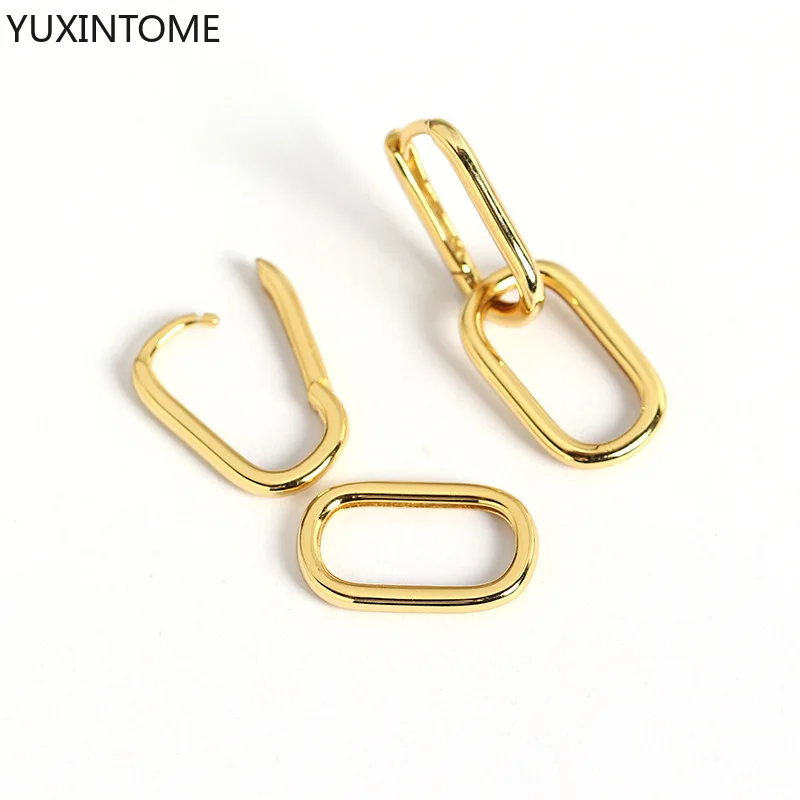 925 Sterling Silver Oval Small Circle Hoop Earrings for Women Geometric Pendant Earrings Females Party Jewelry Fashion Gift
925 Sterling Silver Oval Small Circle Hoop Earrings for Women Geometric Pendant Earrings Females Party Jewelry Fashion Gift