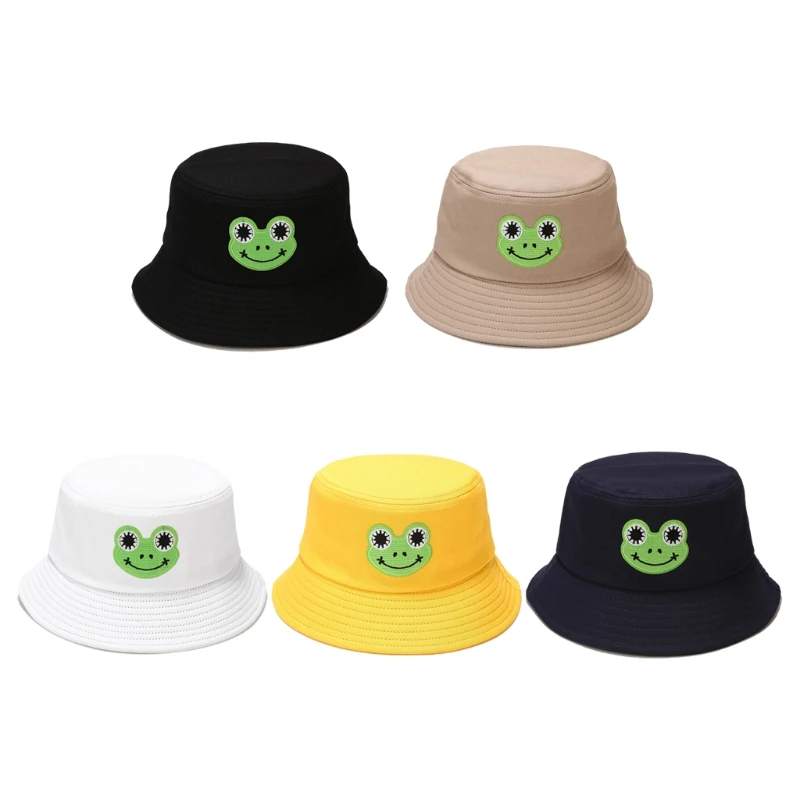 Fashion Cotton Hat Bucket Outdoor Trend Hat Sun Protection Cartoon Frog Labeling Fisherman Hat Foldable Sunshade Cap
Fashion Cotton Hat Bucket Outdoor Trend Hat Sun Protection Cartoon Frog Labeling Fisherman Hat Foldable Sunshade Cap