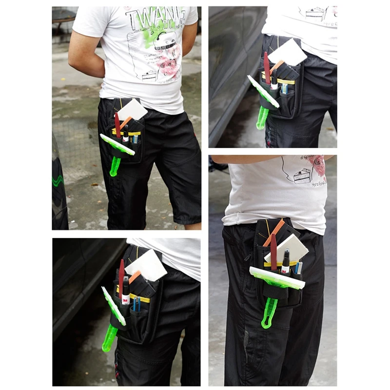 Car Foil Film Tools Bag Oxford Cloth Pouch with Waist Belt Wrapping Portable Storage Bags for Window Tints Tool
Car Foil Film Tools Bag Oxford Cloth Pouch with Waist Belt Wrapping Portable Storage Bags for Window Tints Tool