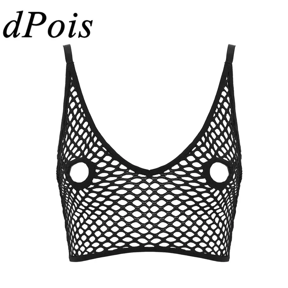 Womens Tanks Top Hollow Out Netted Sexy Lingerie Spaghetti Shoulder Straps Nipples Hollow Out Longline Bra Tops Crop Top
Womens Tanks Top Hollow Out Netted Sexy Lingerie Spaghetti Shoulder Straps Nipples Hollow Out Longline Bra Tops Crop Top