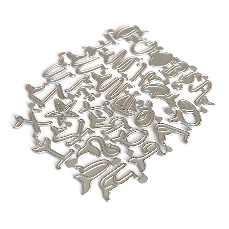 MEET HUANG METAL CUTTING DIES cut Mermaid Alphabet Letter Scrapbooking paper craft album card punch knife art cutter die
MEET HUANG METAL CUTTING DIES cut Mermaid Alphabet Letter Scrapbooking paper craft album card punch knife art cutter die