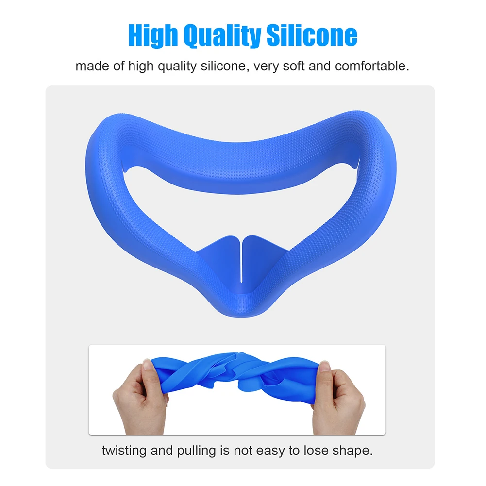 New For Oculus Quest 2 Replacement Face Pad Cushion Face Cover Bracket Protective Mat Eye Pad For Oculus Quest 2 VR Accessories
New For Oculus Quest 2 Replacement Face Pad Cushion Face Cover Bracket Protective Mat Eye Pad For Oculus Quest 2 VR Accessories