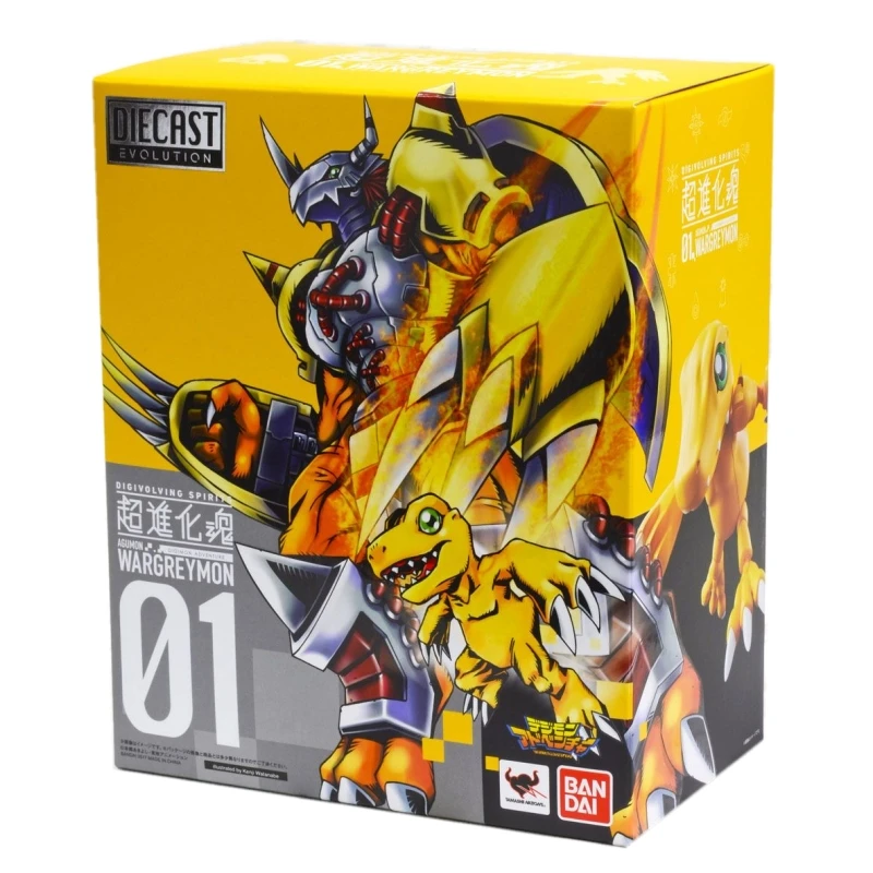 Bandai Digimon Adventure Digivolving Geesten Wargreymon diecast evolution Actie Pvc Collectible Model Toys Anime Karakter Speelg
Bandai Digimon Adventure Digivolving Geesten Wargreymon diecast evolution Actie Pvc Collectible Model Toys Anime Karakter Speelg