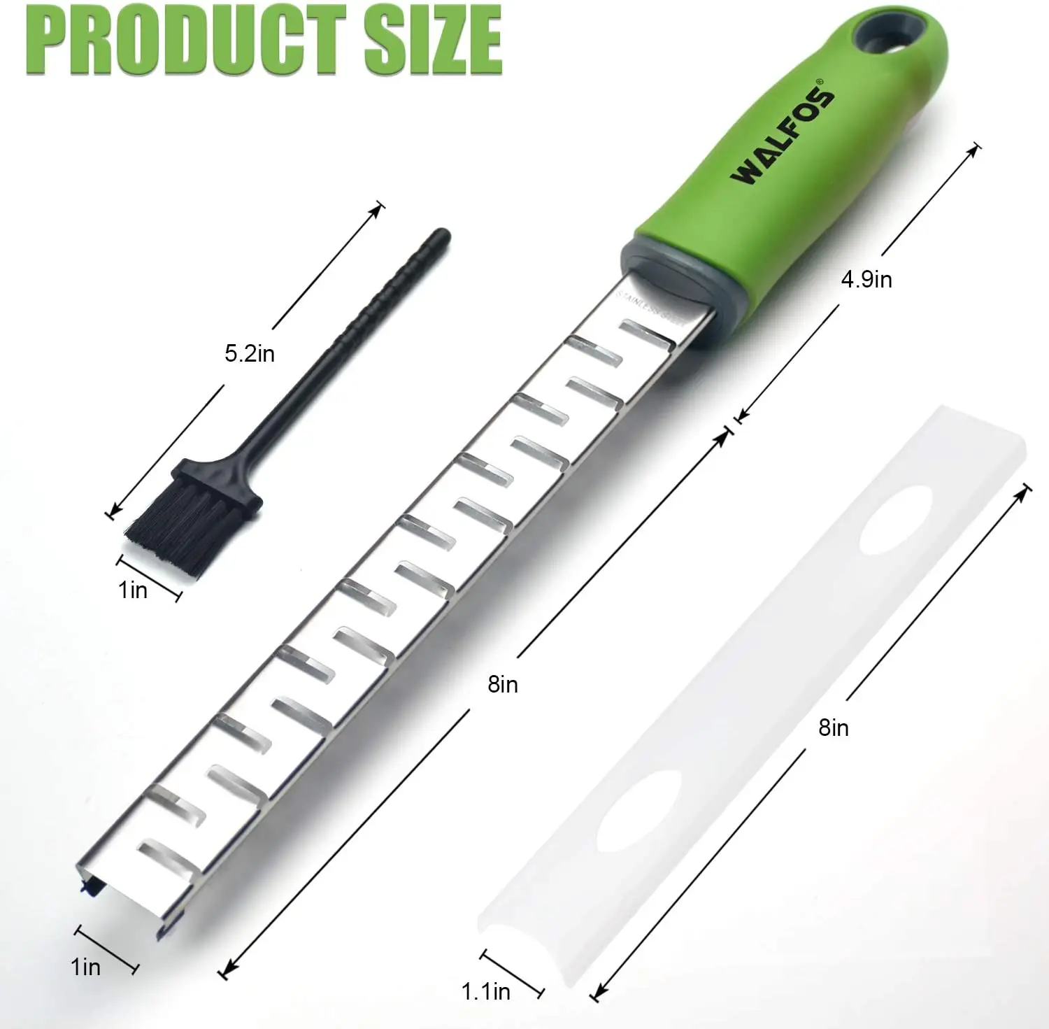 WALFOS Citrus Lemon Zester Cheese Grater Stainless Steel Mill Cheese Grater Tools Chocolate Lemon Zester Fruit Peeler Kitchen
WALFOS Citrus Lemon Zester Cheese Grater Stainless Steel Mill Cheese Grater Tools Chocolate Lemon Zester Fruit Peeler Kitchen