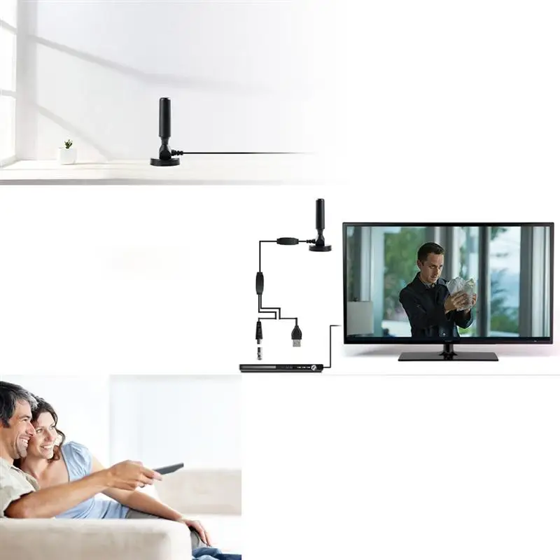 1 Set Indoor High Definition Ground Wave TV Antenna Television Aerial for Home 
1 Set Indoor High Definition Ground Wave TV Antenna Television Aerial for Home