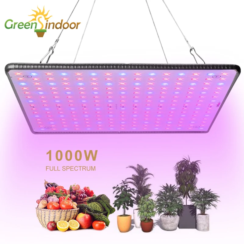 Светодиодный Phytolamp для растений 1000W Фито лампа LED полный спектр светать