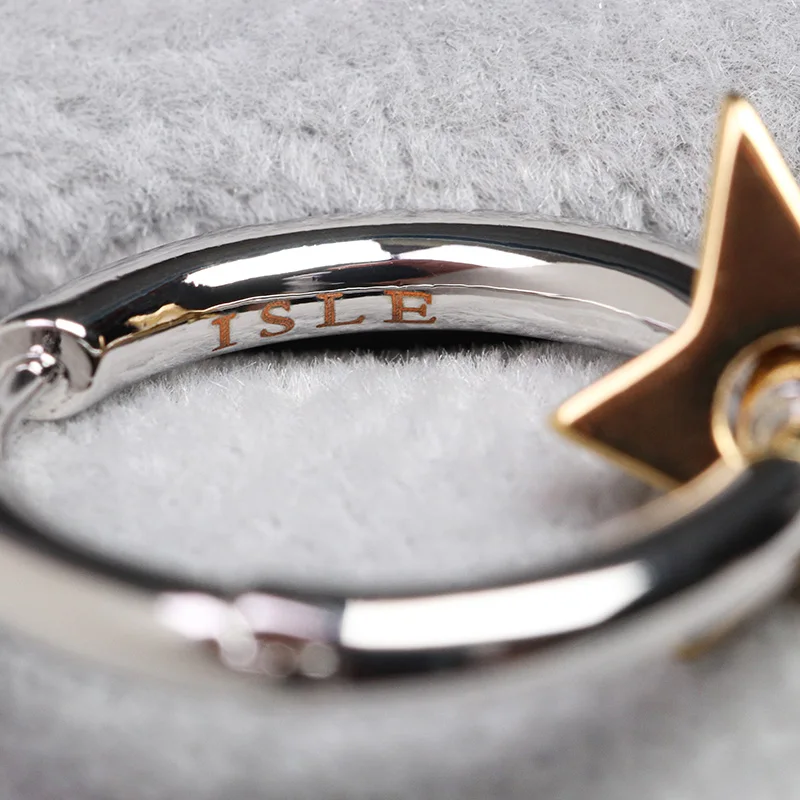 Punk Style Circle Golden Star Women Earrings Party Earrings Birthday Gift Wedding Jewelry
Punk Style Circle Golden Star Women Earrings Party Earrings Birthday Gift Wedding Jewelry