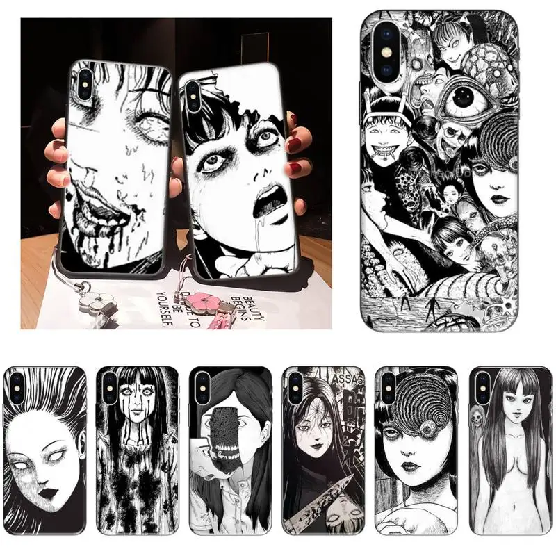 horror comic junji ito Tomie Tees Phone Case For iPhone 12 Mini 11 Pro XS Max X XR 7 8 Plus Soft TPU Back Cover
horror comic junji ito Tomie Tees Phone Case For iPhone 12 Mini 11 Pro XS Max X XR 7 8 Plus Soft TPU Back Cover