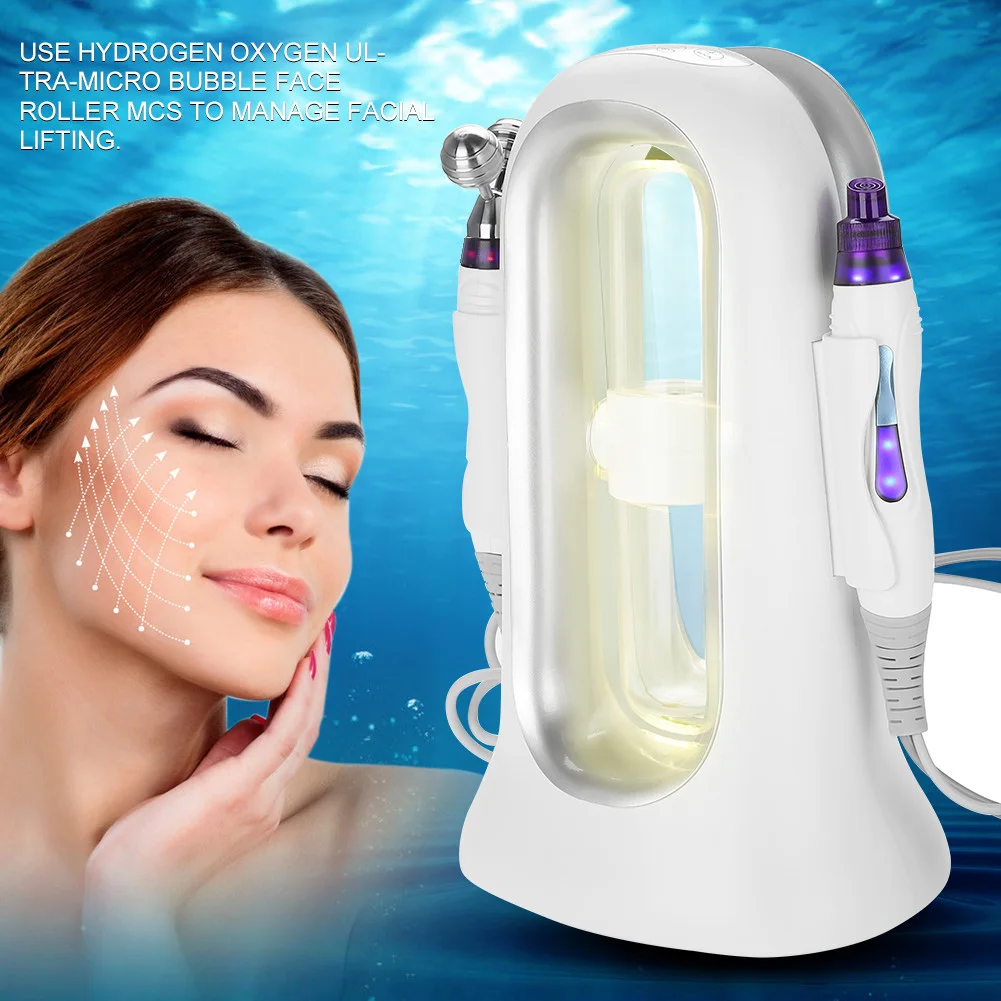 Hydrogen O2 Ultra-Micro Bubble Moisturizing Freckle Beauty Machine Microcurrent Deep Cleansing Skin Instrument Roller Massage
Hydrogen O2 Ultra-Micro Bubble Moisturizing Freckle Beauty Machine Microcurrent Deep Cleansing Skin Instrument Roller Massage
