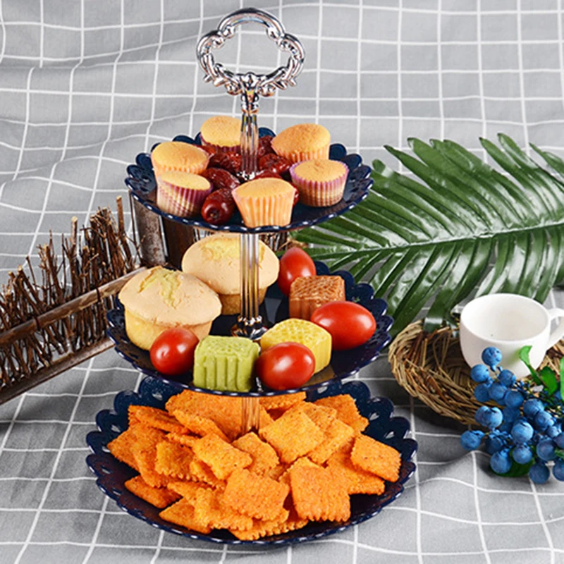 1PC 3 Layer European Tray Holiday Party Fruit Plate Dessert Candy Dish Cake Stand Self-help Display Home Table Decoration Trays
1PC 3 Layer European Tray Holiday Party Fruit Plate Dessert Candy Dish Cake Stand Self-help Display Home Table Decoration Trays